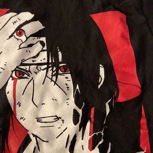 Ripple Junction Naruto Shippuden Small Itachi And Sasuke Short Sleeve Tee Shirt - Picture 8 of 11